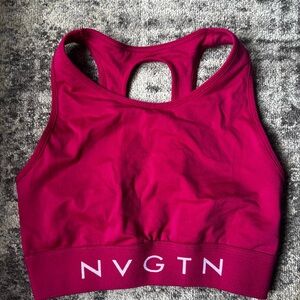 NVGTN Women's Pink Sports Bra